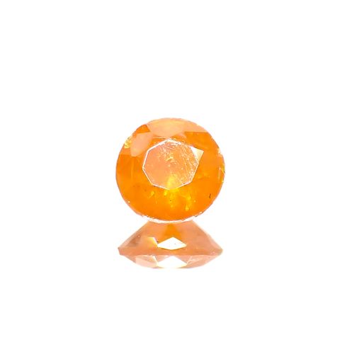 ウルフェナイト(宝石名ウルフェナイト)コンゴ民主共和国産 0.819ct ソ付(日独)[230522285]4.67x4.79mm前後