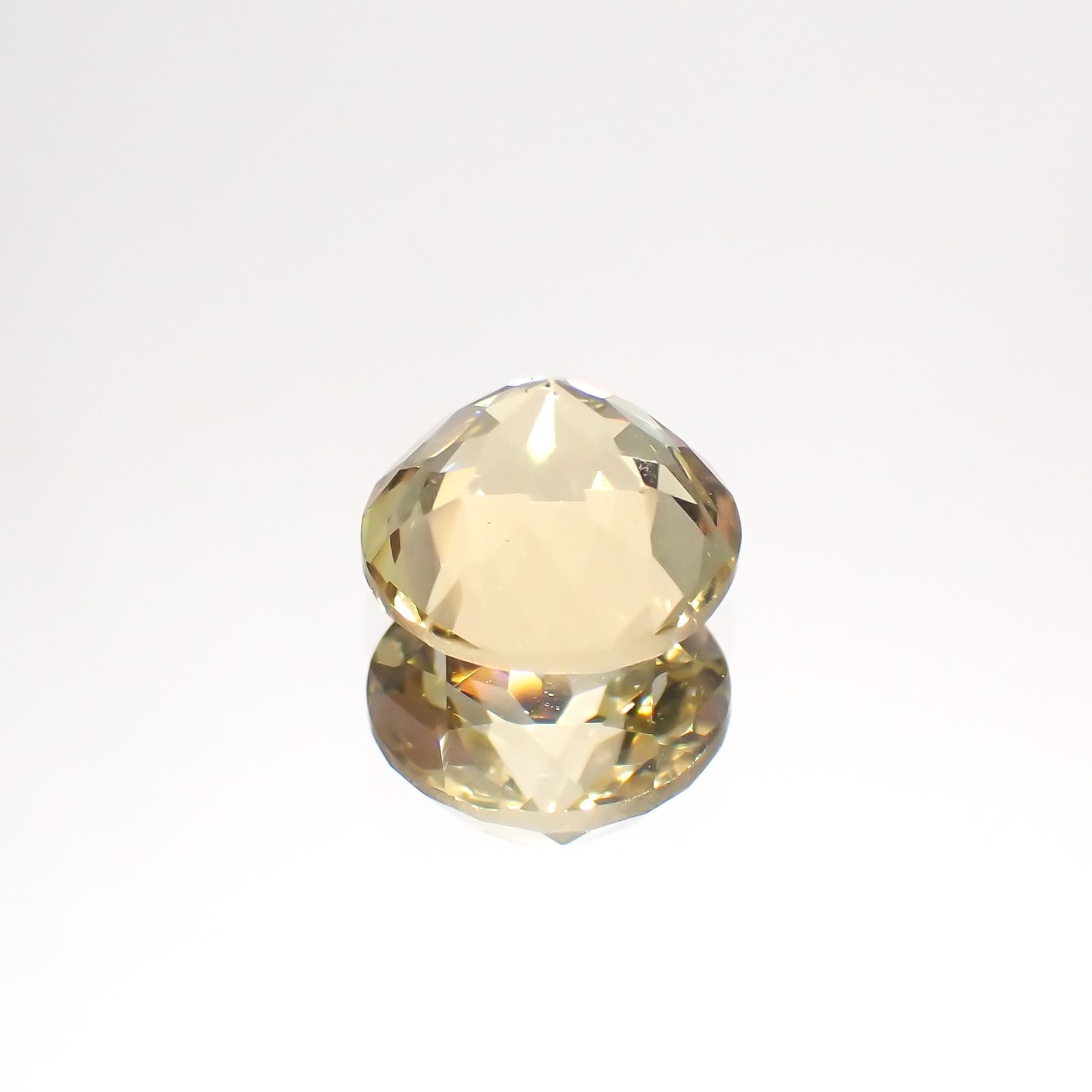 イエローベリル(宝石名イエロー・ベリル)ブラジル産 1.33ct 識別済[220114233]7.1x7.1mm前後