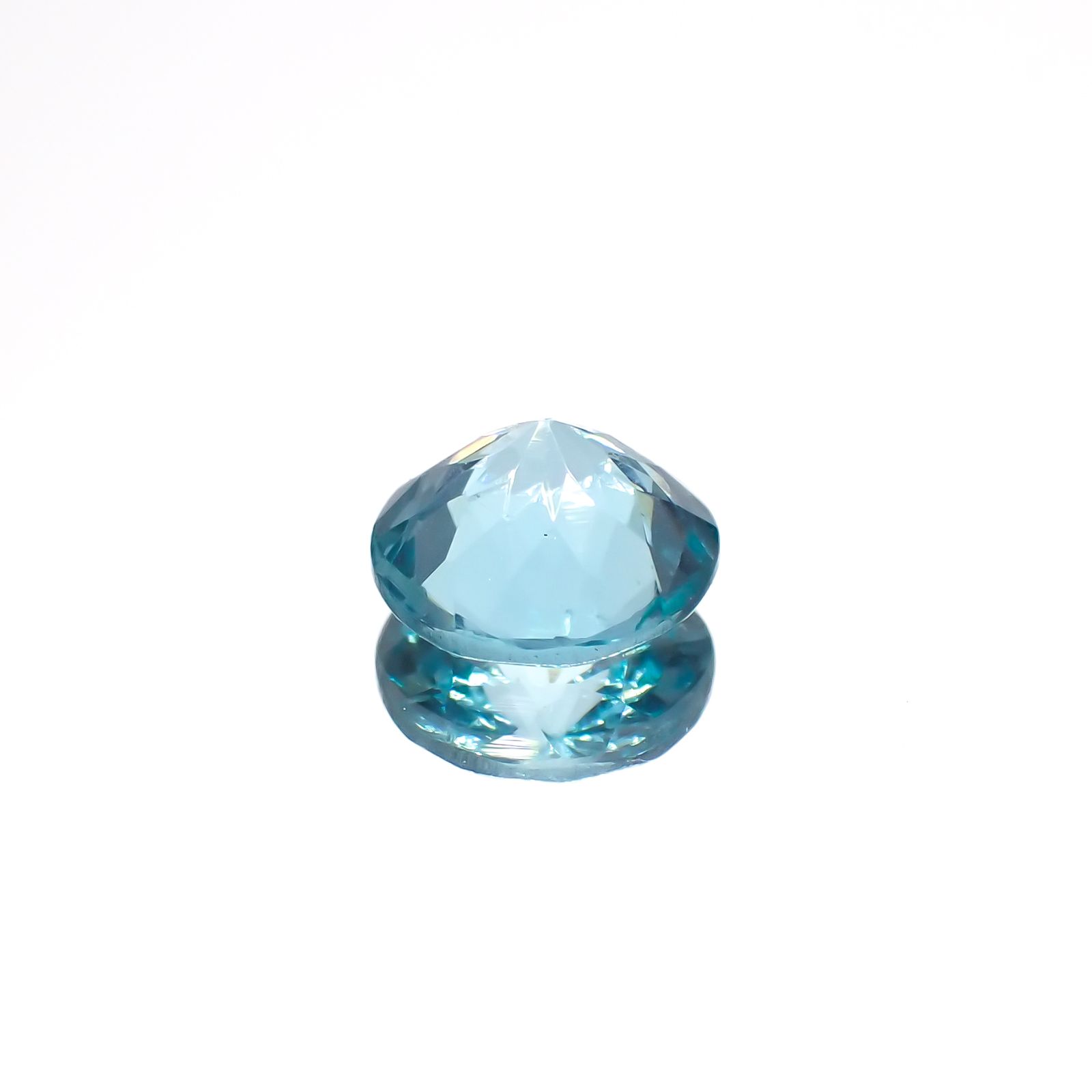 アパタイト(宝石名アパタイト)ブラジル産 1.19ct 識別済[230321341]6.8x6.8mm前後