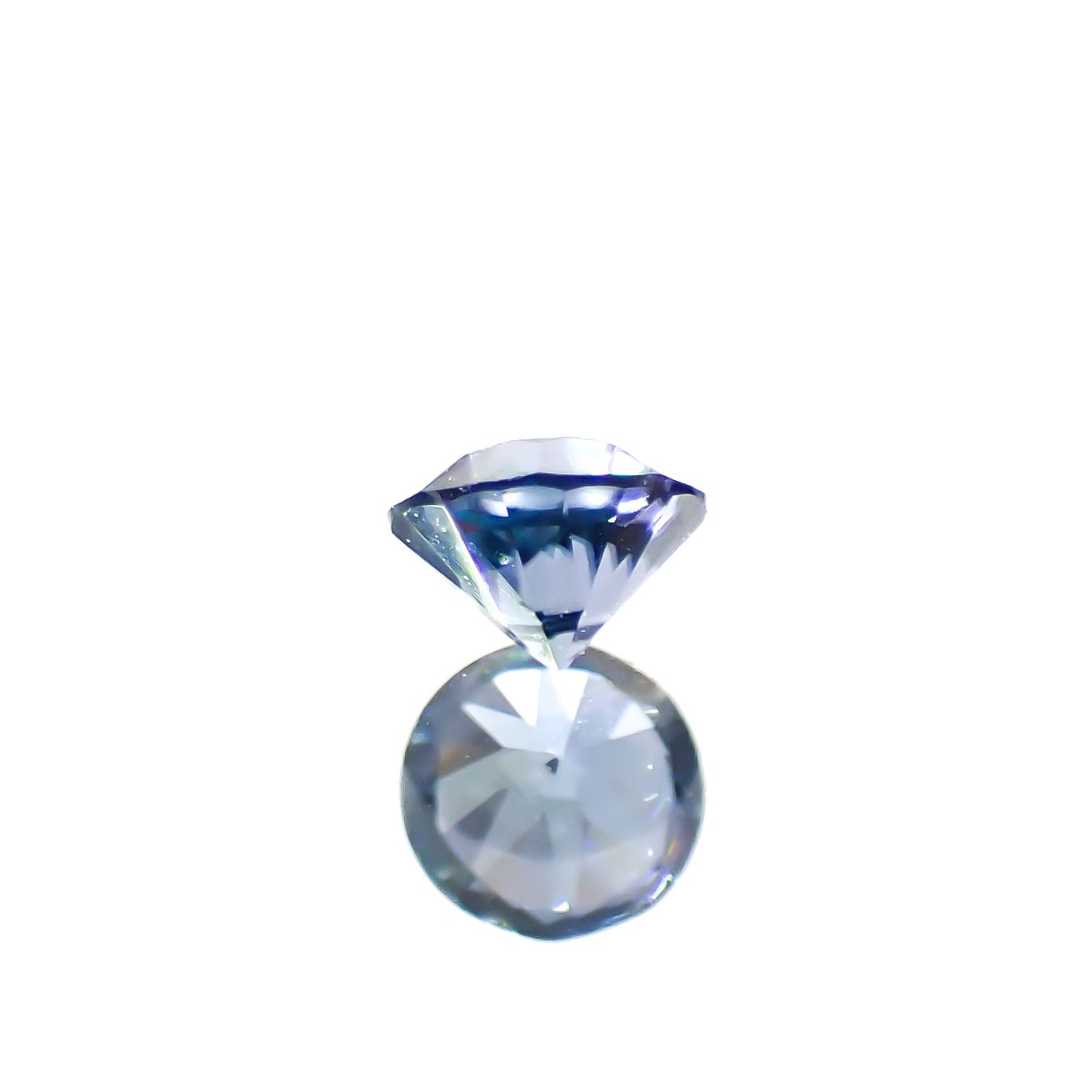リバースカラーチェンジジルコン ミャンマー・モゴック産 0.19ct[240929171]3.2x3.2mm前後