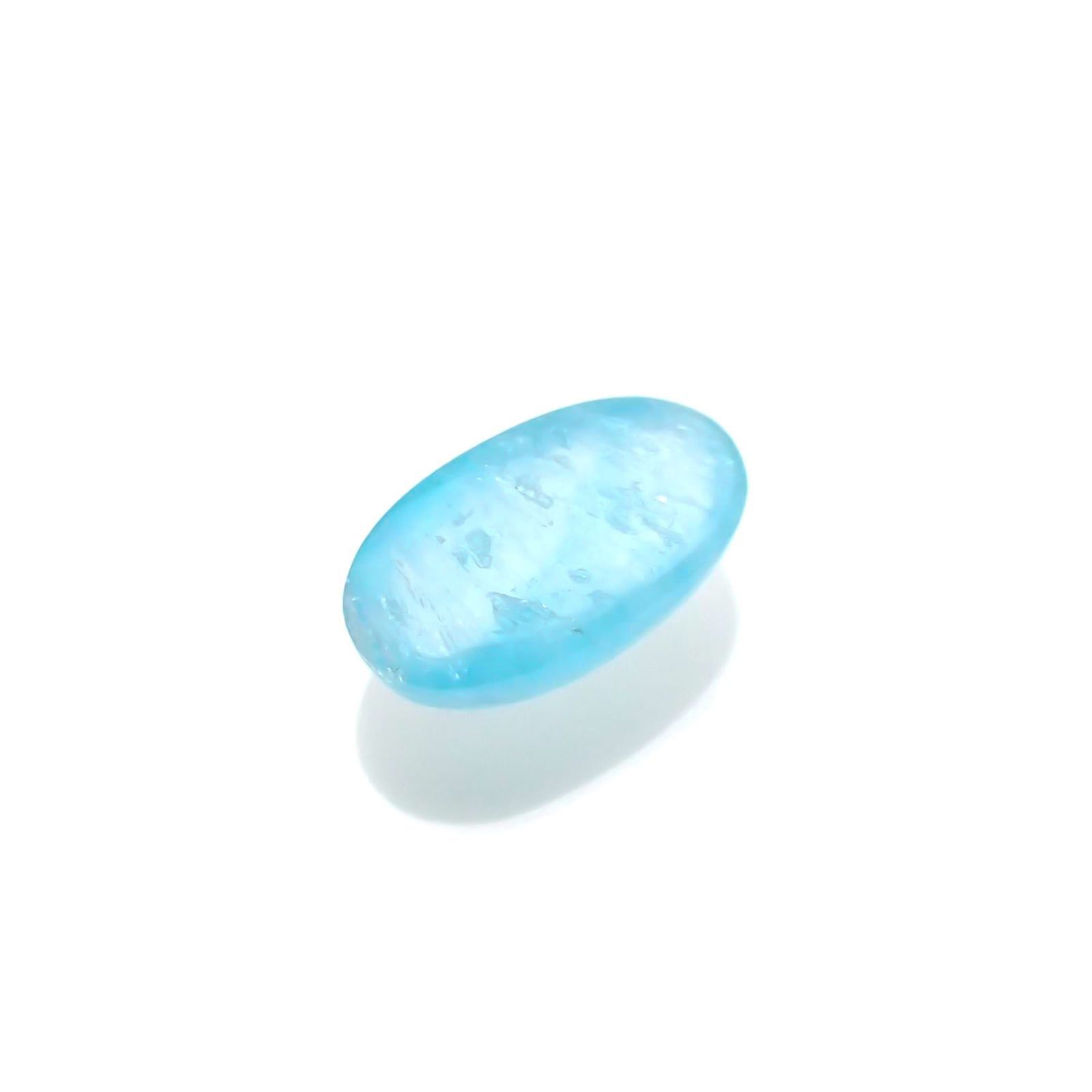 ヘミモルファイト(宝石名ヘミモルファイト) コンゴ産 0.61ct 識別済[211013291]6.6×3.8mm前後