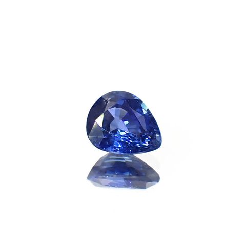 サファイア スリランカ/マダガスカル産 0.43ct / 5.1x4.2mm前後 [251031228]