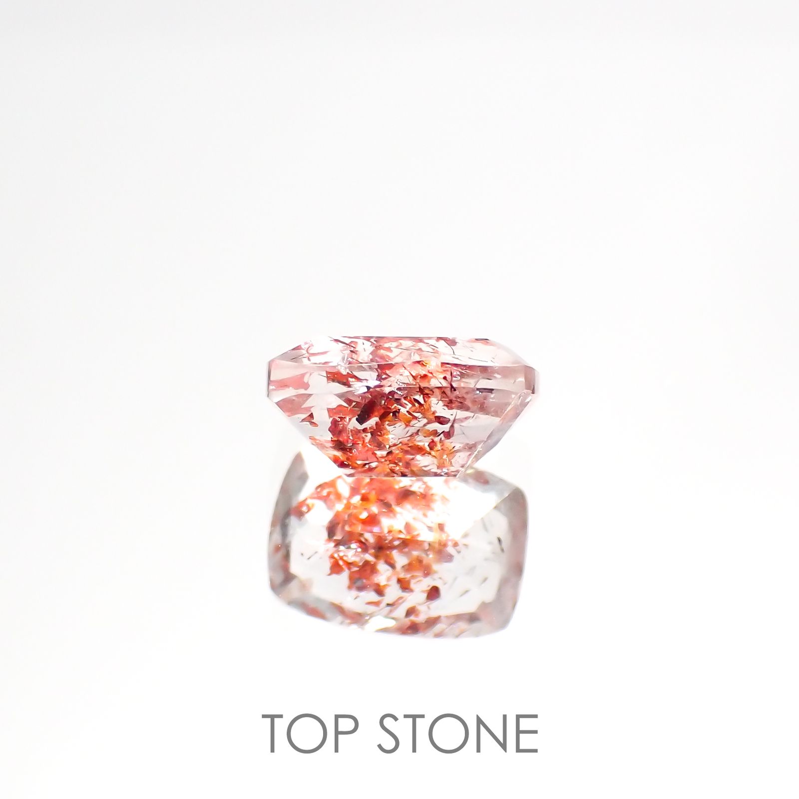 ファイヤークォーツ ナイジェリア産 1.01ct[220114767]7.3x5.1mm前後