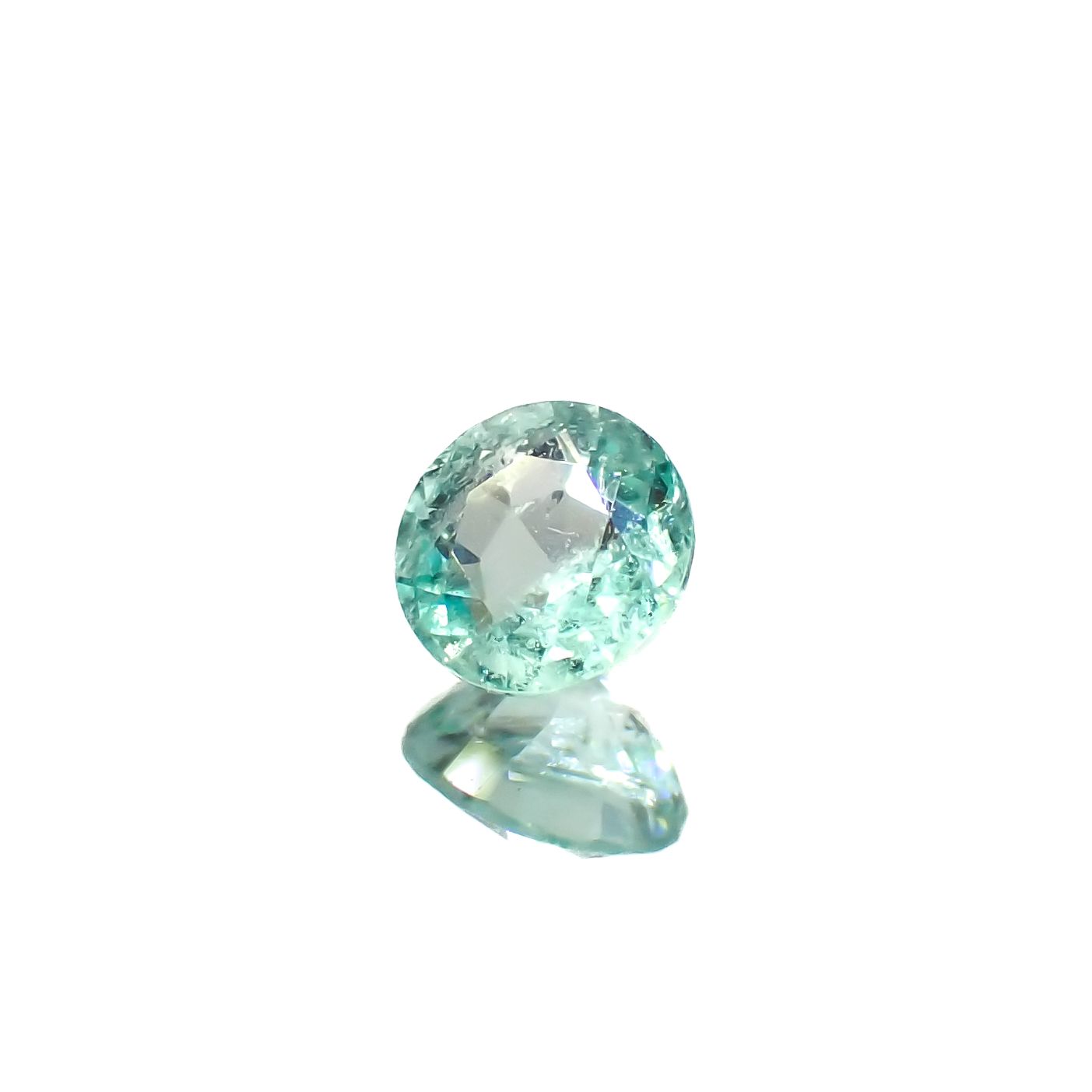 パステルカラーエメラルド コロンビア産 0.21ct[240225940]3.9x3.9mm前後