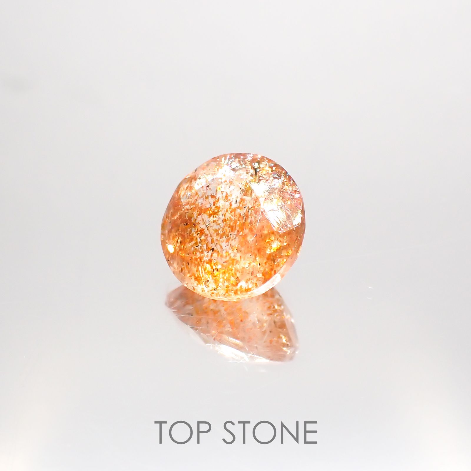 イリュージョンサンストーン インド産 2.61ct[220114208]9x9mm前後