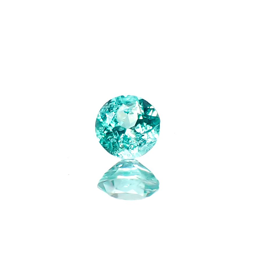 パライバトルマリン ブラジル・キントス鉱山産 0.12ct [241229543]3x3mm前後