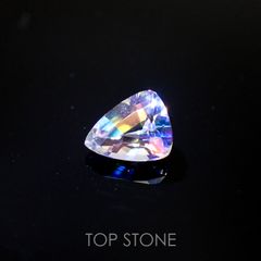 レインボームーンストーン(アンデシンラブラドライト) マダガスカル産 ルース 0.7ct[210410408]7×5.5mm前後