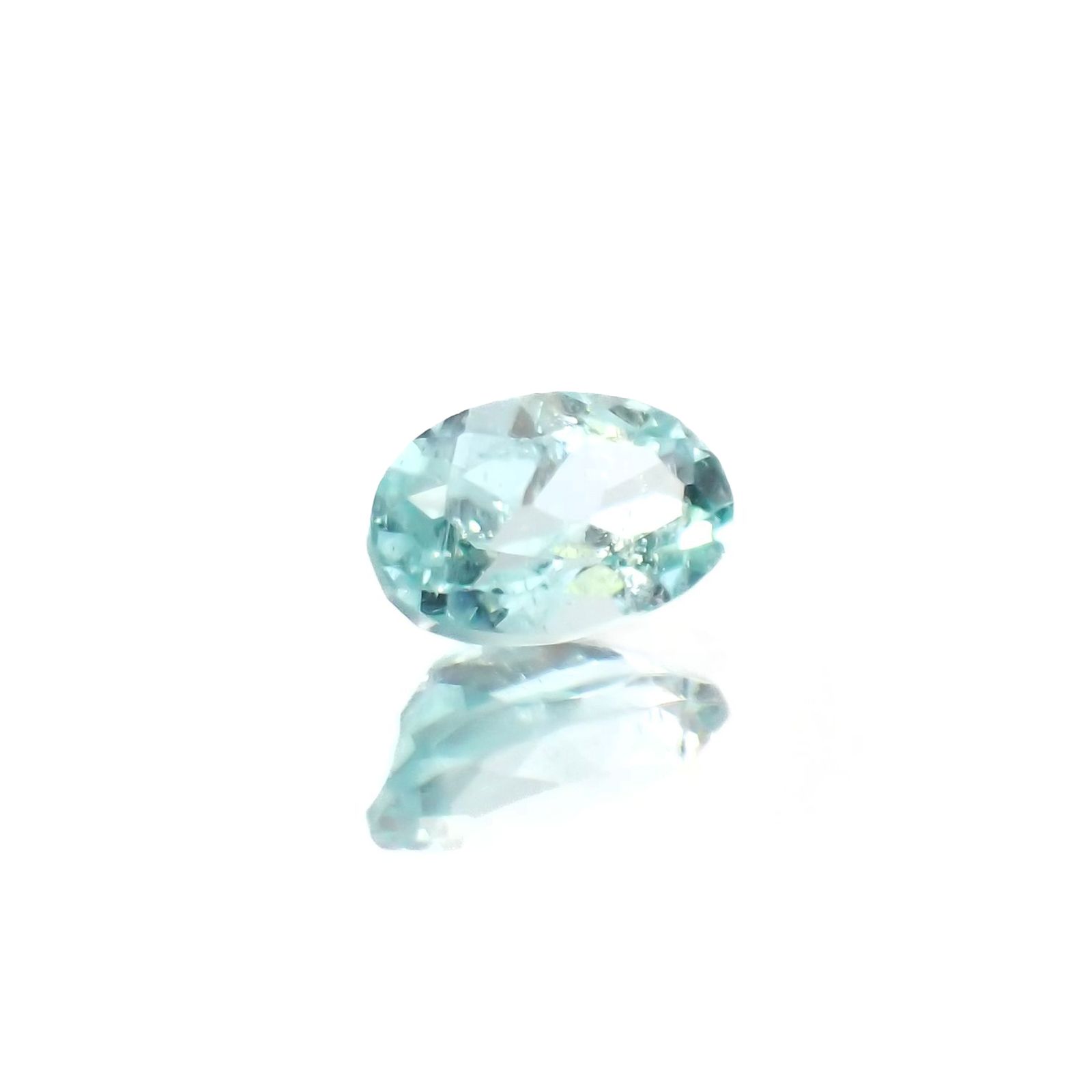 パライバトルマリン(宝石名トルマリン/別名パライバ・トルマリン)モザンビーク産 識別済 0.24ct / 5x3mm前後 [230220371]