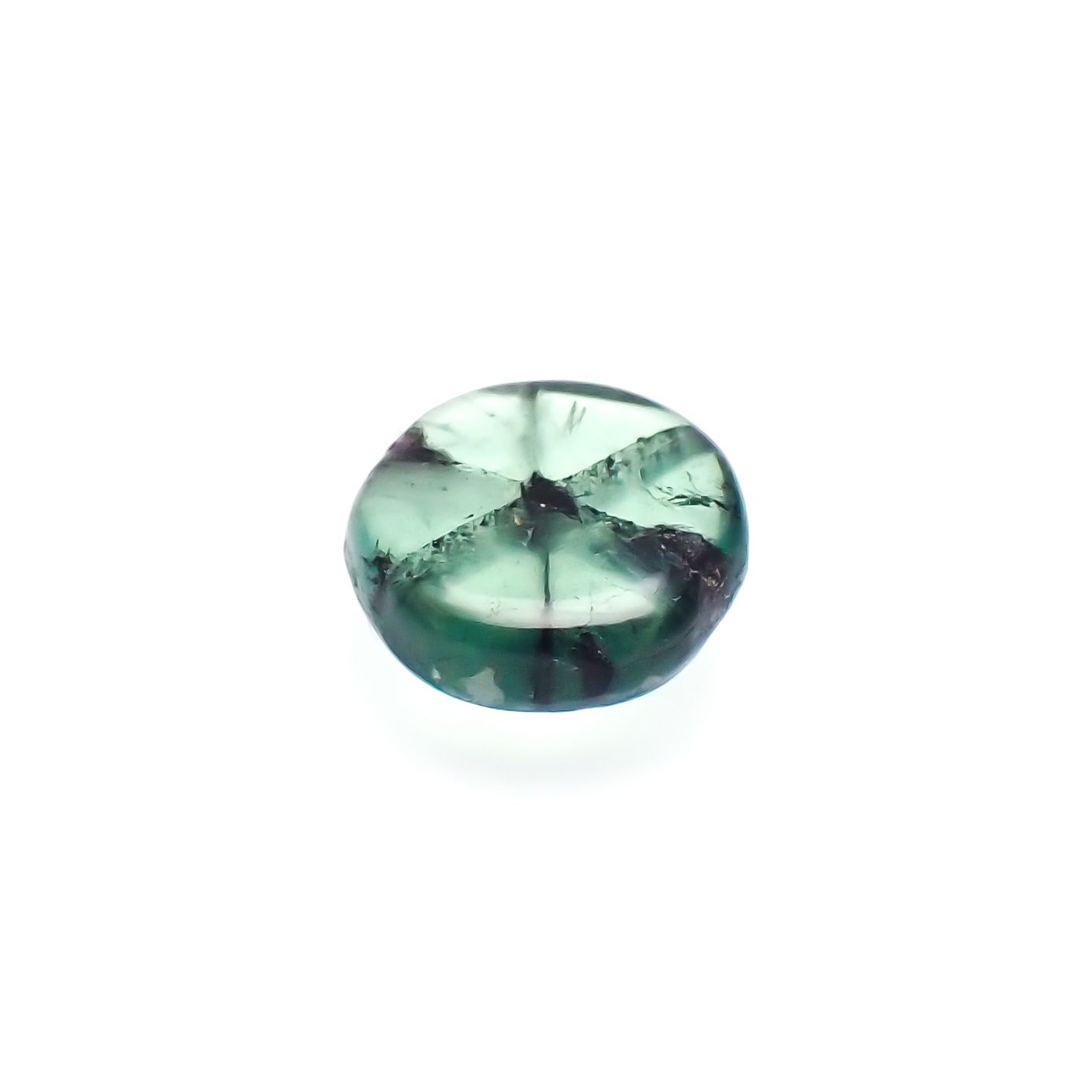 トラピッチェエメラルド コロンビア産 0.64ct[230722968]5.8x5.7mm前後