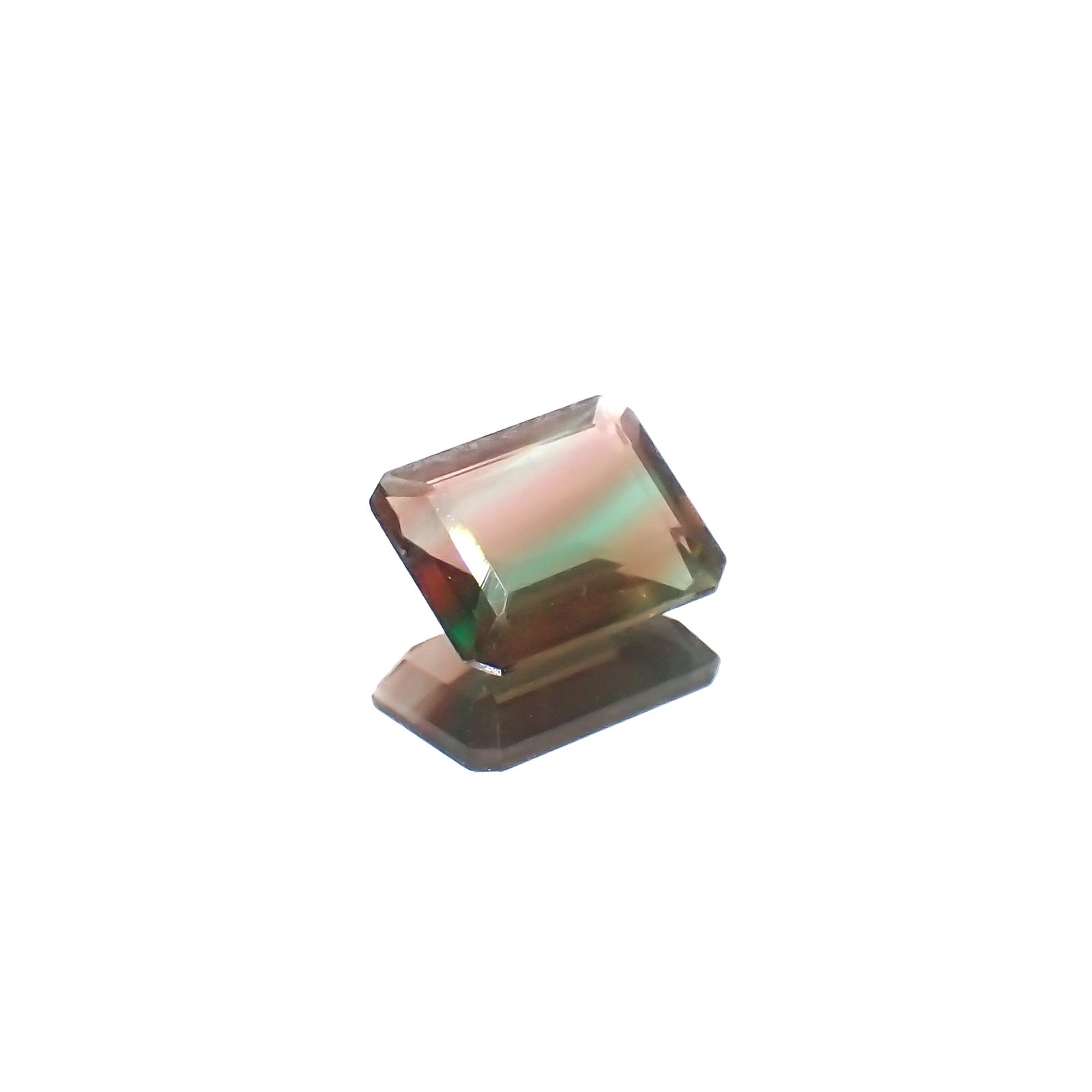 パーティカラーフローライト フルオレッセンス ブラジル産 4.40ct[240326916]10.9x8.8mm前後