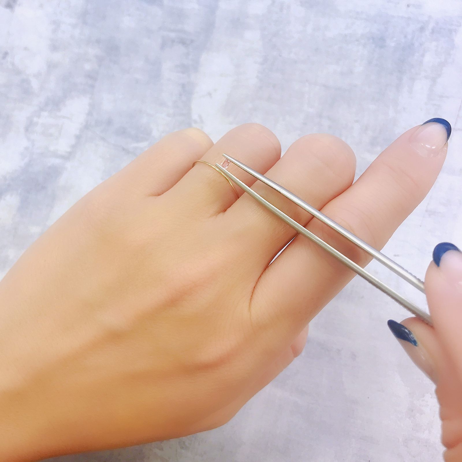 ヴェイリネナイト(宝石名ベイリネナイト)パキスタン産 0.046ct 識別済[221219289]2.3x1.7mm前後