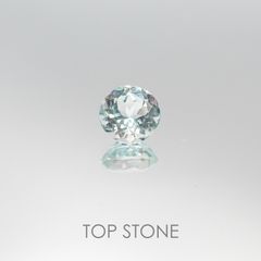 アンブリゴナイト/モンテブラサイト マダガスカル産 ルース 1.15ct[20085171]6.7×6.6mm前後