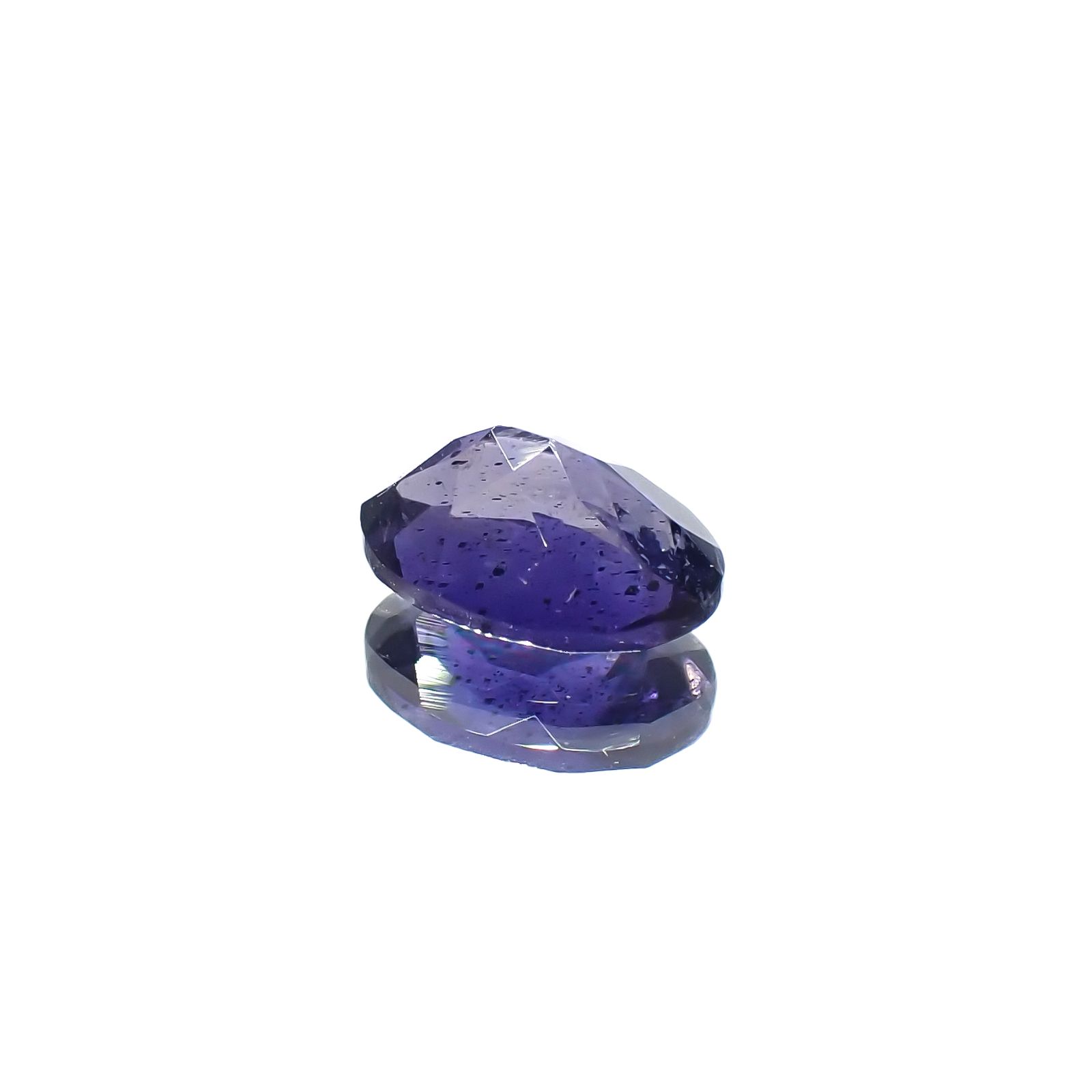 アイオライトサンストーン インド/ブラジル産 0.68ct[231224839]7x5.1mm前後