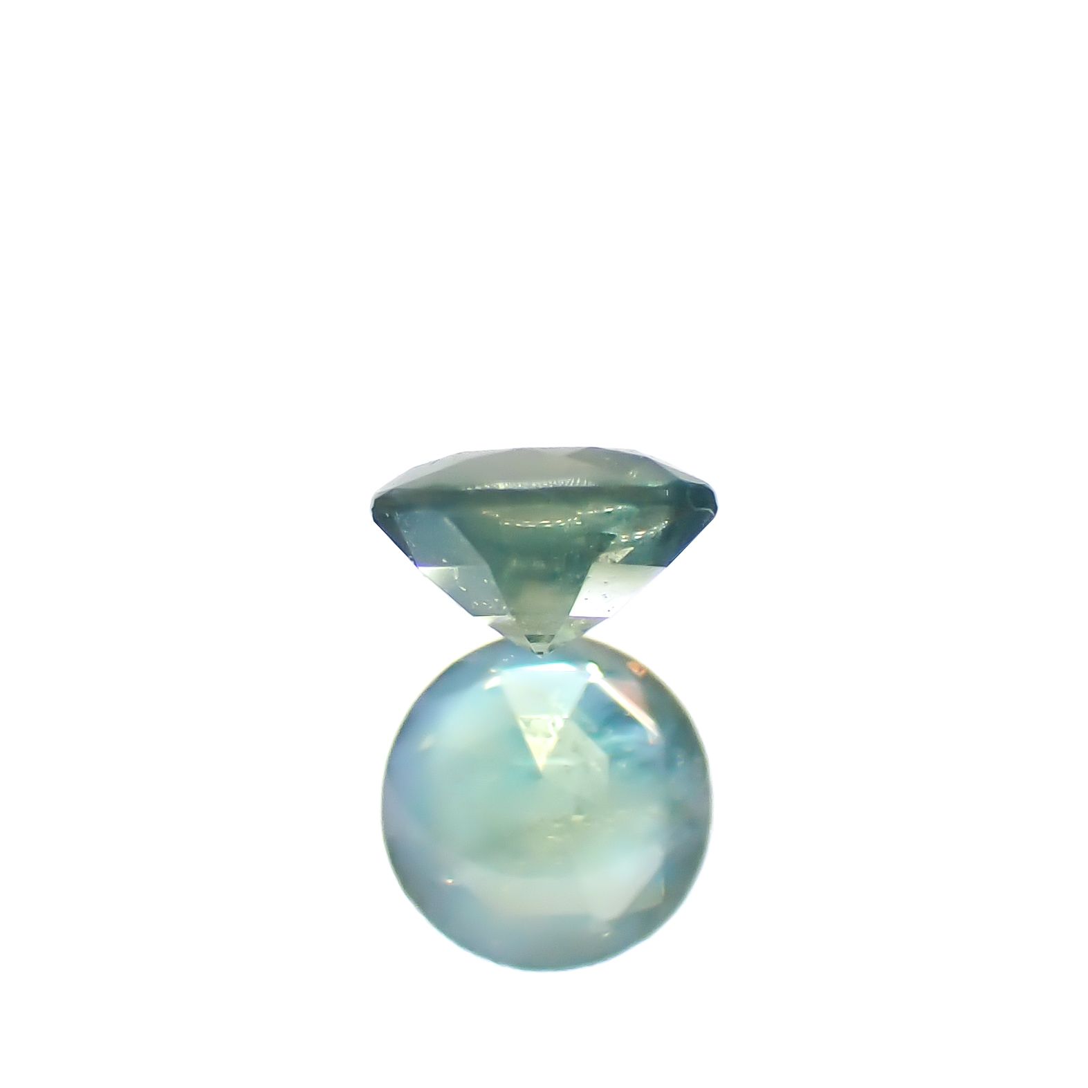 シルキーアレキサンドライト ブラジル・ミナスジェライス州ヘマチタ鉱山産 0.12ct [241129507]3x3mm前後