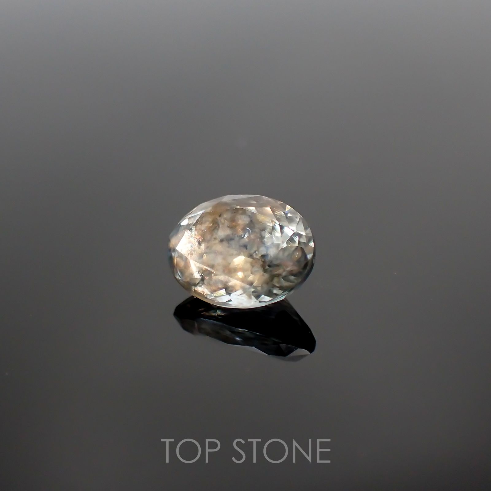 アベンチュリンアクアマリン(宝石名アクアマリン) ナイジェリア産 2.31ct 識別済[210712992]10×7.8mm前後