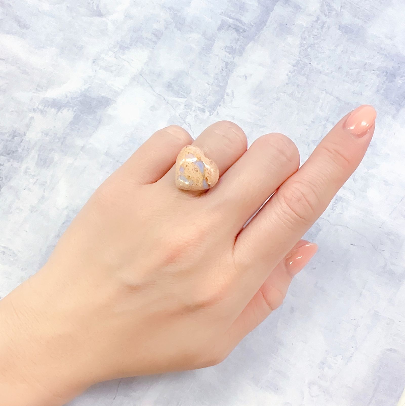 カンテラオパール メキシコ産 6.83ct[230120019]15.5x17mm前後