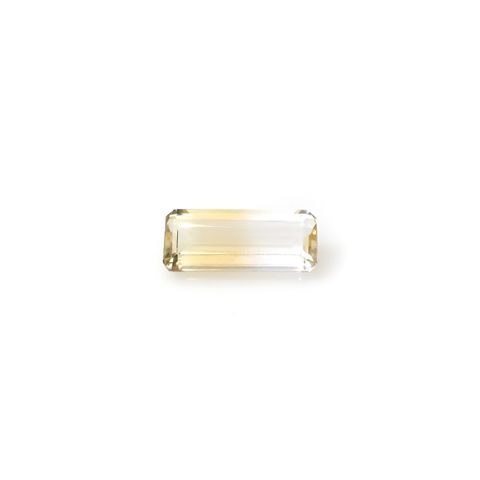 バイカラーシトリン ブラジル・ミナスジェライス州産 11.97ct[240326470]22.6x9.3mm前後