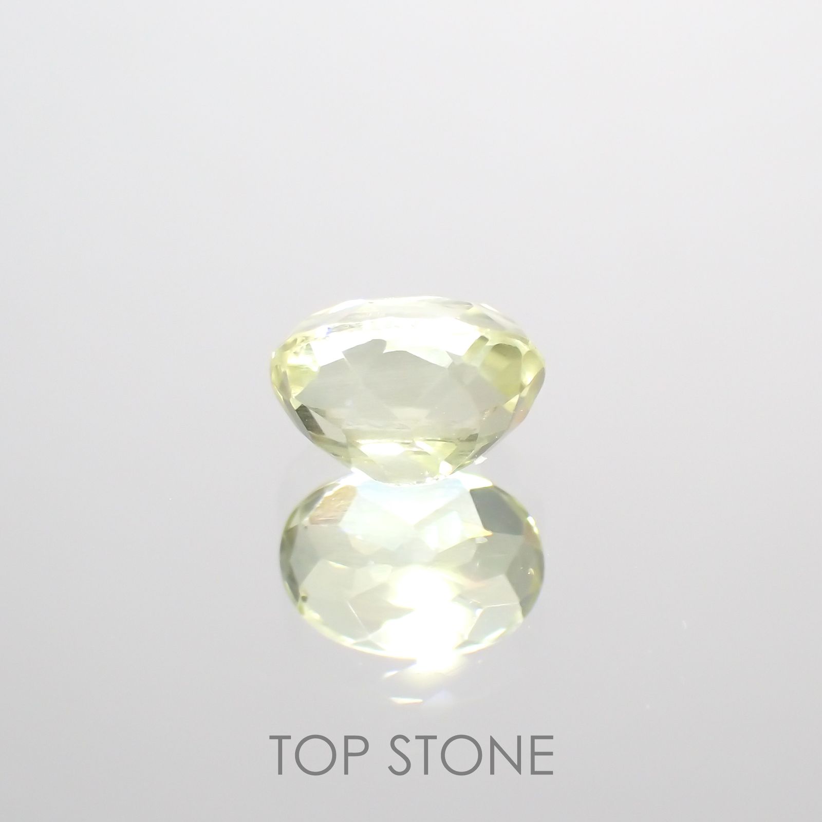 シリマナイト(宝石名シリマナイト) インド産 1.21ct 識別済[20128767]6.9×4.9mm前後