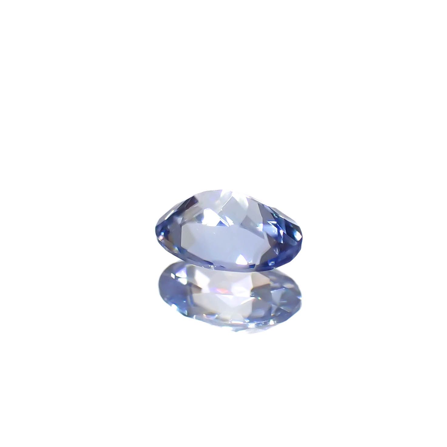 バイカラーベニトアイト アメリカ・カリフォルニア州産 0.15ct[240527396]3.9x2.9mm前後