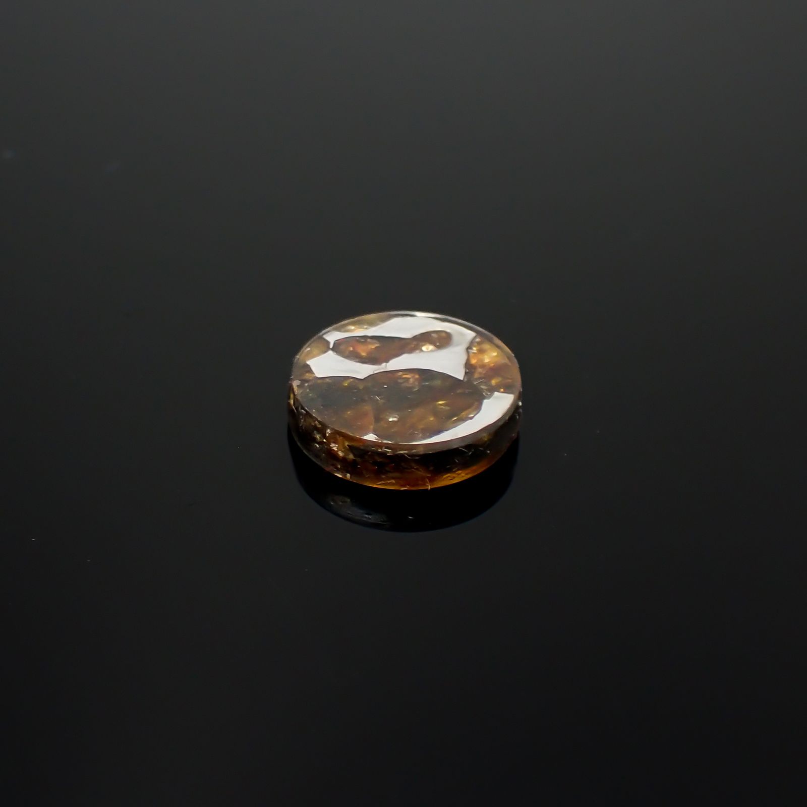 パラサイト隕石Sericho トリプレット 発見地:ケニア 4.77ct[240527646]12.1x12.1mm前後