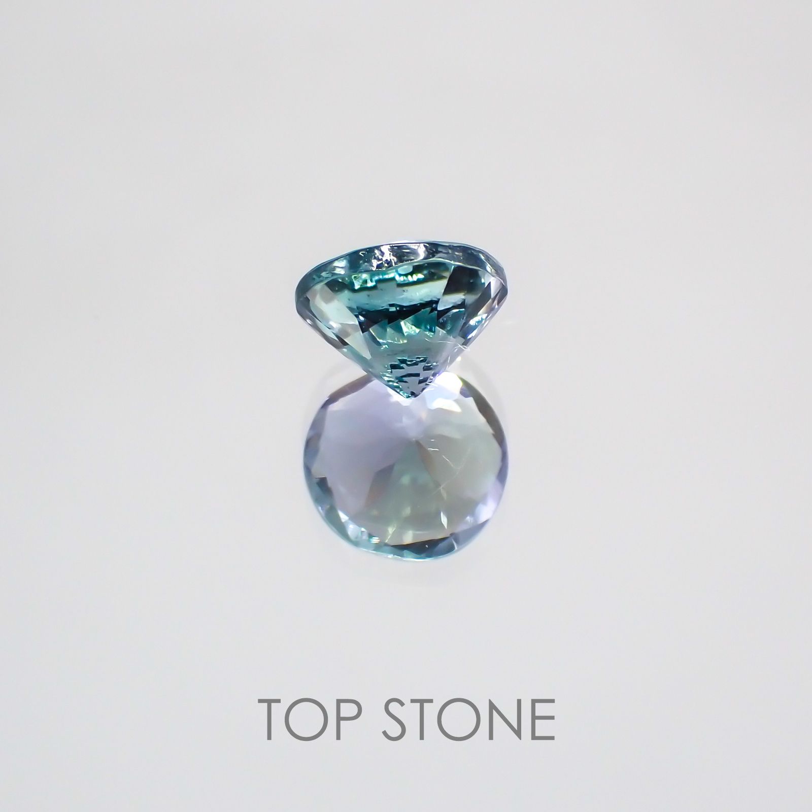 パーティーカラータンザナイト タンザニア産 ルース 0.89ct[210210051]5.9×5.9mm前後