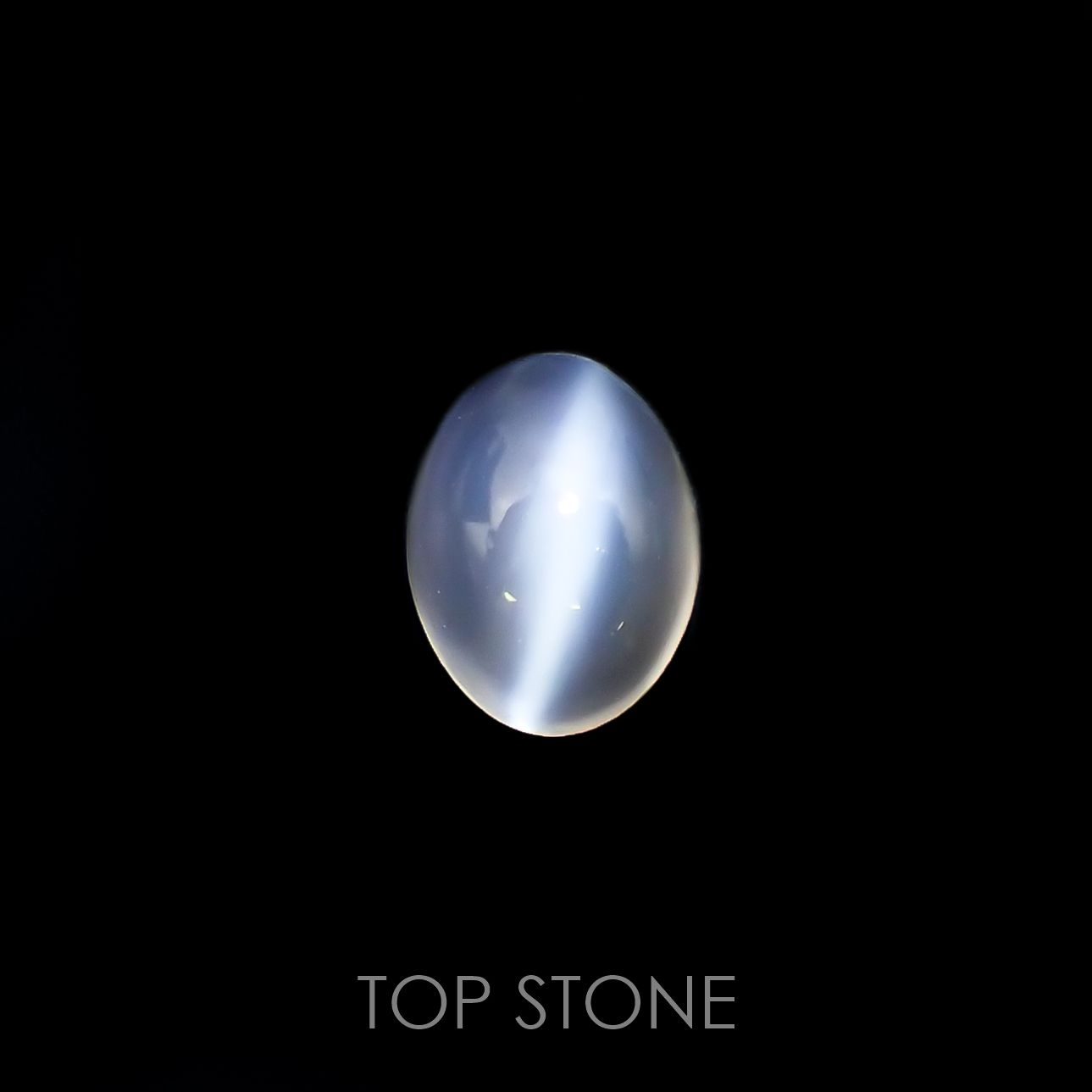ムーンストーンキャッツアイ(宝石名ムーンストーン・キャッツアイ) インド産 1.28ct 識別済[210611342]7.8×6mm前後