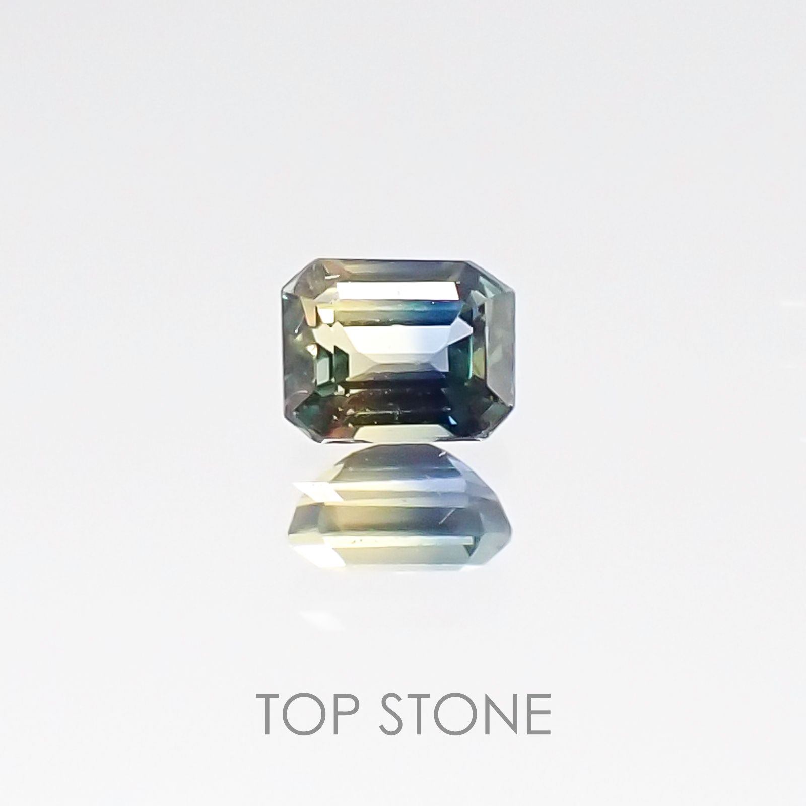バイカラーサファイア タンザニア産 ルース 0.12ct[20106691]3×2.4mm前後