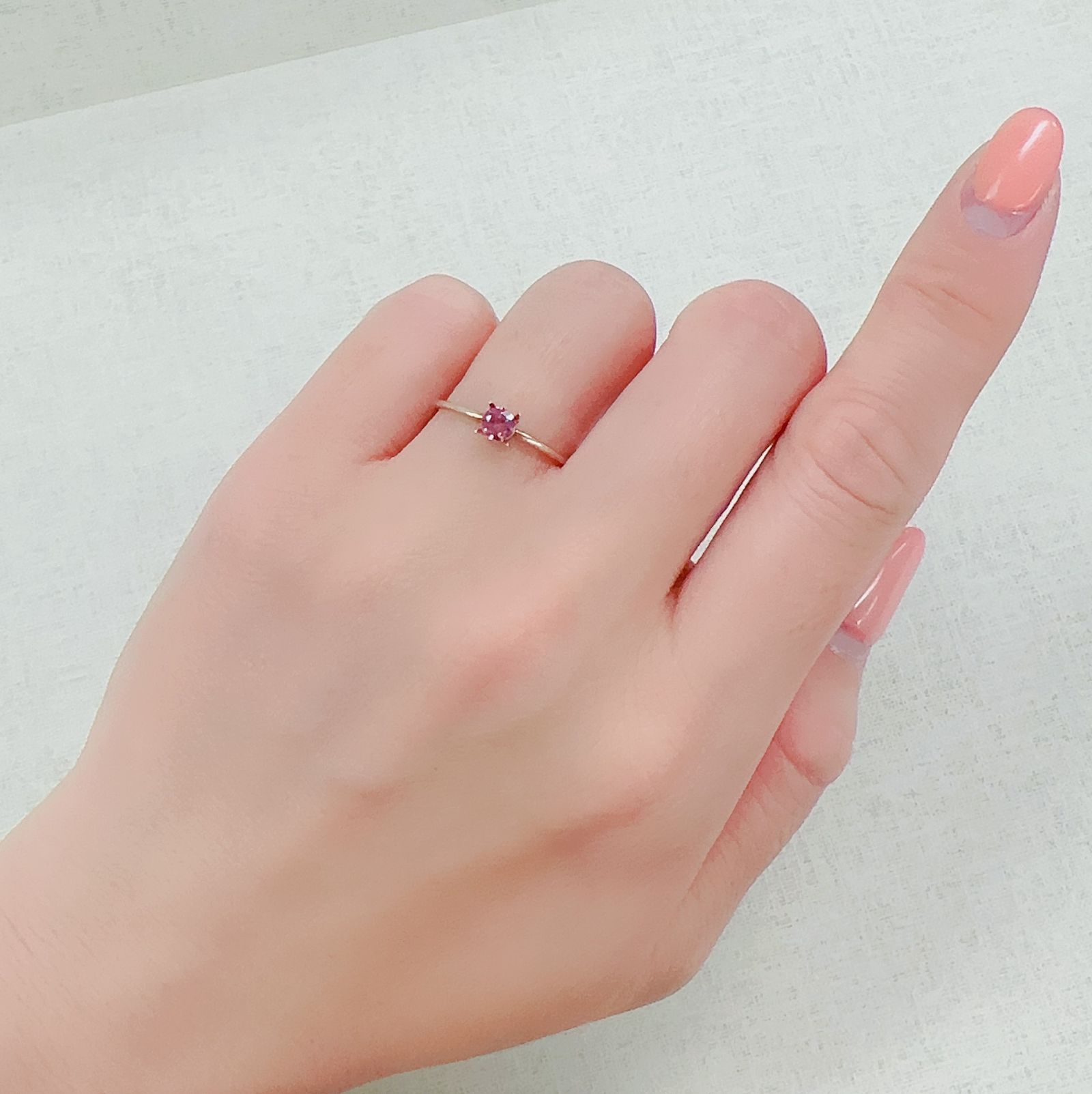 ピンクスピネル(宝石名ピンク・スピネル)タンザニア産 0.26ct