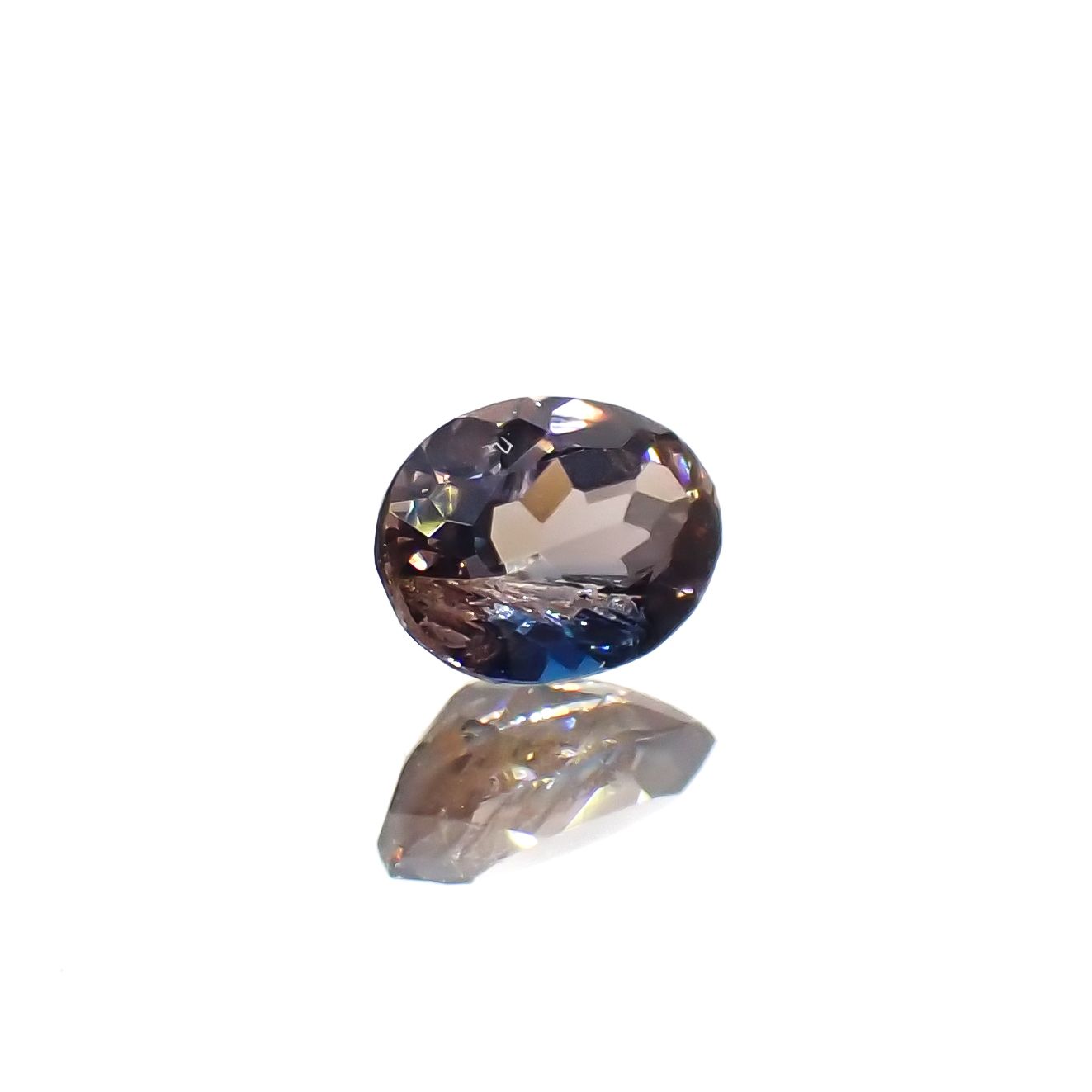 ブルーティント アキシナイト パキスタン産 0.23ct[230321057]4.4x3.4mm前後