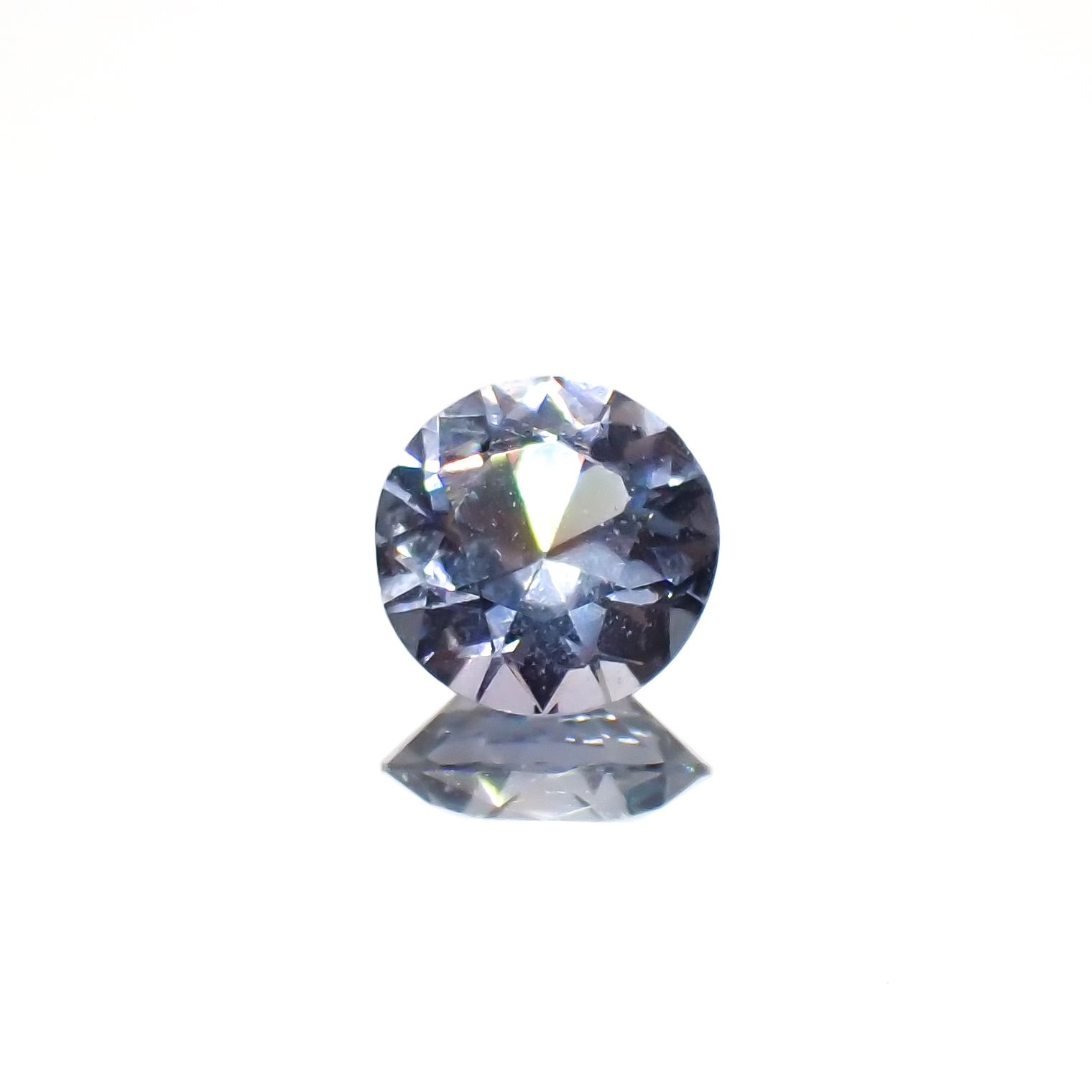 グレイッシュブルースピネル ビルマ/マダガスカル産 1.11ct[230421739]6.7x6.7mm前後