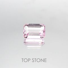 クンツァイト(宝石名クンツァイト) アフガニスタン産 3.45ct 識別済[20084359]9.9×7mm前後
