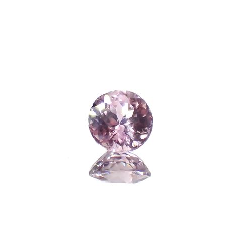 カラーシフト ピンクダイアスポア アフガニスタン産 0.66ct[240326990]5.3x5.2mm前後