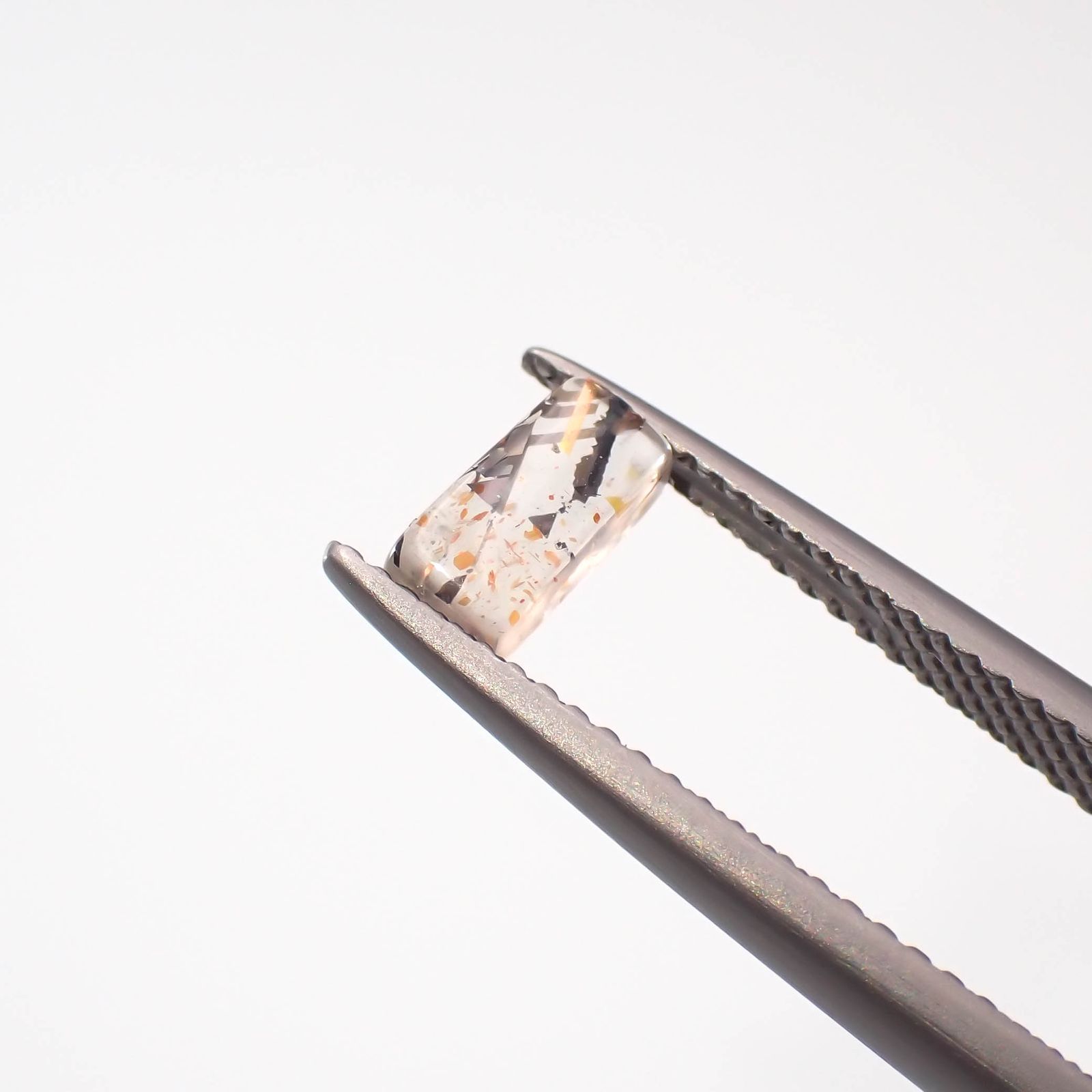 レインボーラティスサンストーン オーストラリア産 0.65ct[230321096]6.9x3.5mm前後