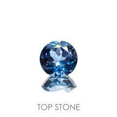 ロンドンブルートパーズ ブラジル産 1.60ct[221219307]7.1x7.1mm前後