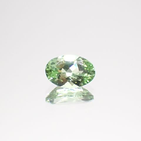 ミントガーネット タンザニア産 0.48ct[231023741]6.1x3.9mm前後