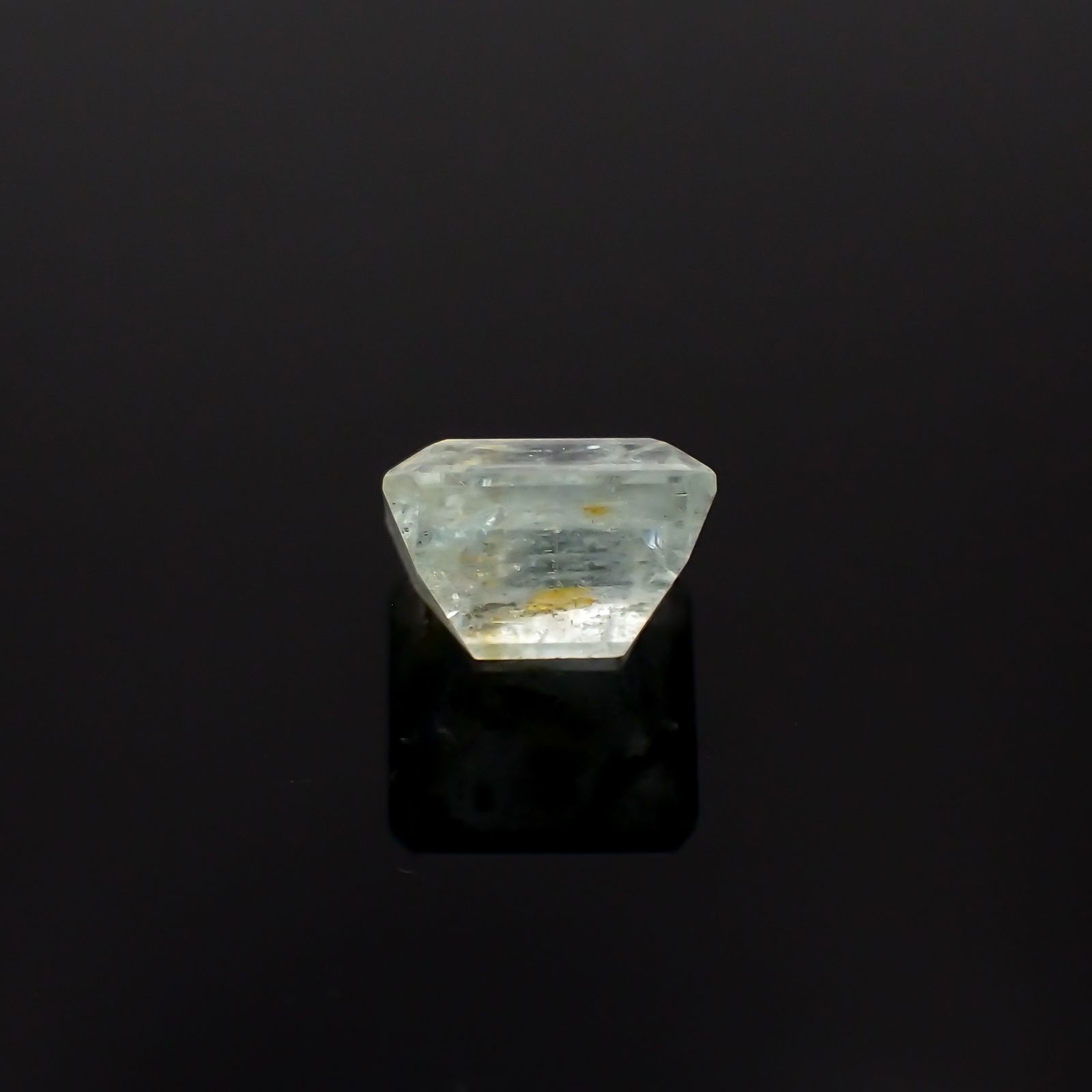 オーロラアクアマリン ブラジル産 5.32ct[231224676]10.4x10.1mm前後