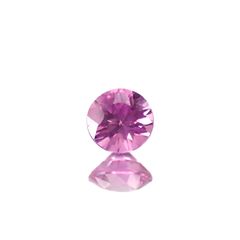 シルキーピンクサファイア 非加熱 ベトナム産 0.19ct [250330059]3.3x3.3mm前後