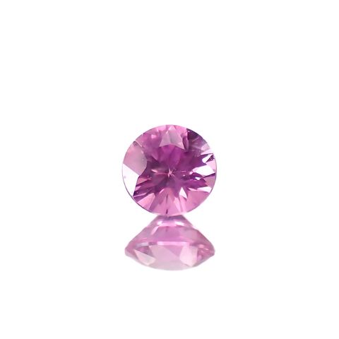 シルキーピンクサファイア 非加熱 ベトナム産 0.19ct [250330059]3.3x3.3mm前後