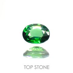 クロムトルマリン タンザニア産 0.27ct[220114169]4.5x3.6mm前後