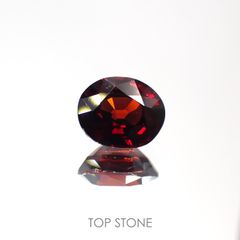 スペサルティン アルマンディン ガーネット(宝石名スペサルティン アルマンディン・ガーネット)ブラジル産 2.15ct 識別済[220113840]7.9x6.6mm前後
