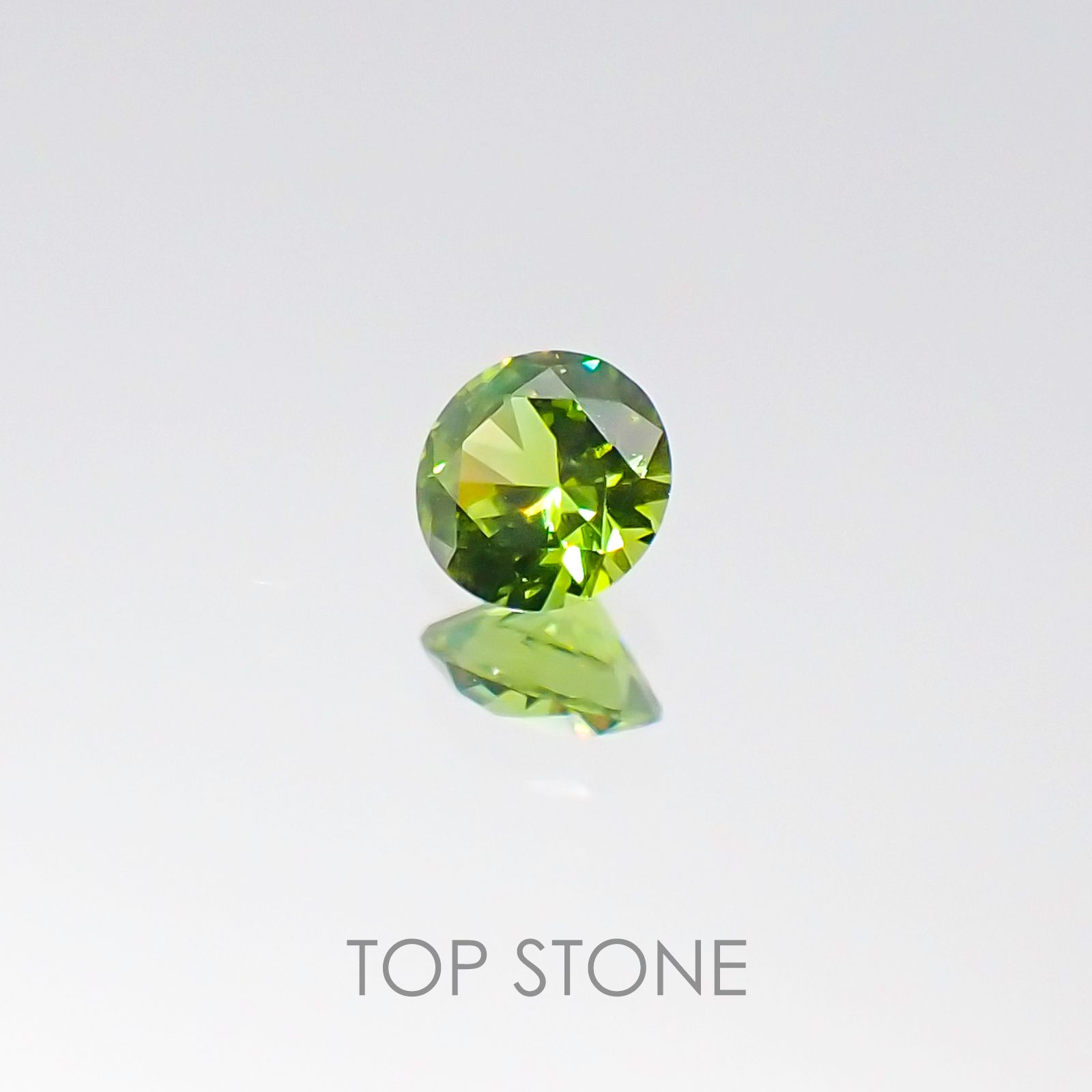デマントイドガーネット ロシア産 ルース 0.17ct[20096126]3.4×3.4mm前後