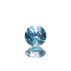 ブルージルコン カンボジア産 0.79ct[230220512]5x5mm前後