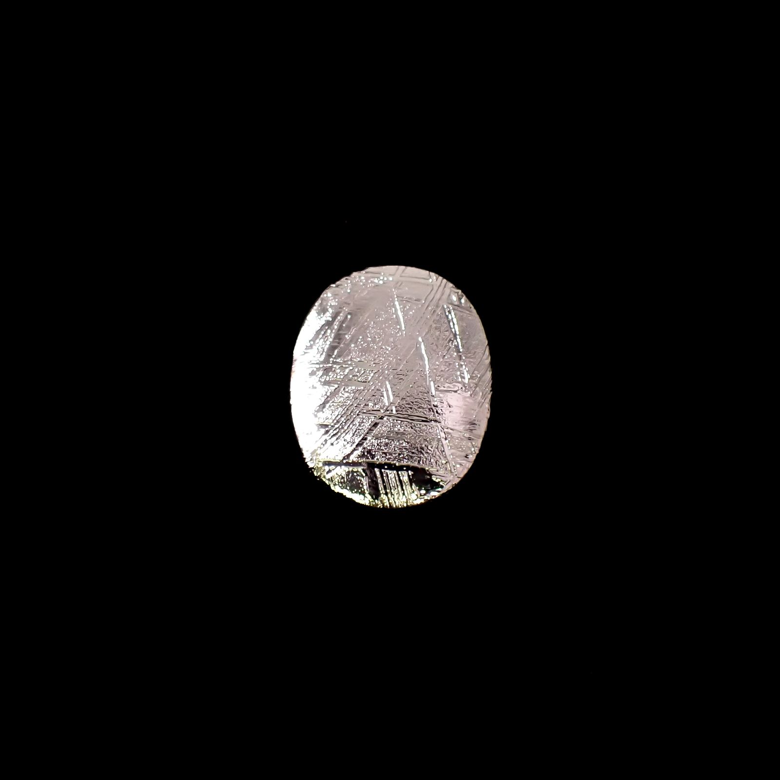 ムオニナルスタ隕石 発見地:スウェーデン 10.43ct[240125765]15x11.8mm前後