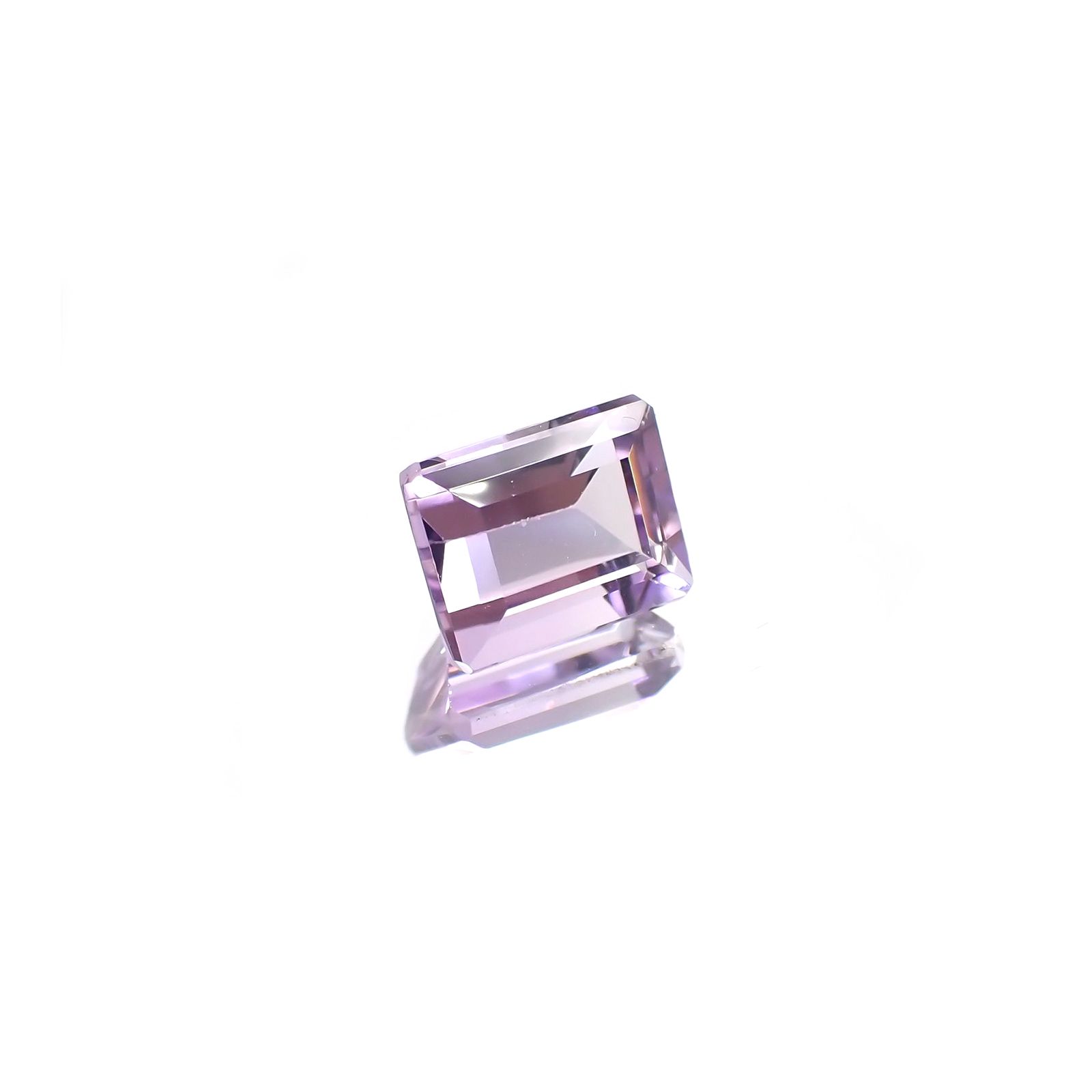 アワーグラスアメジスト(宝石名バイカラー・クォーツ) モロッコ産 1.76ct 識別済[210812318]7.8×6.1mm前後