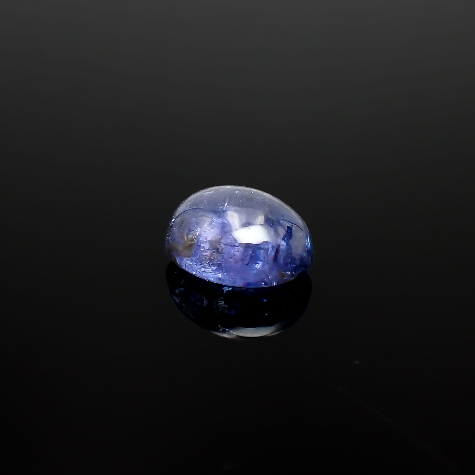 バイカラータンザナイト(宝石名バイカラー・ゾイサイト)タンザニア産 5.15ct 識別済[240627898]11.2x9.1mm前後