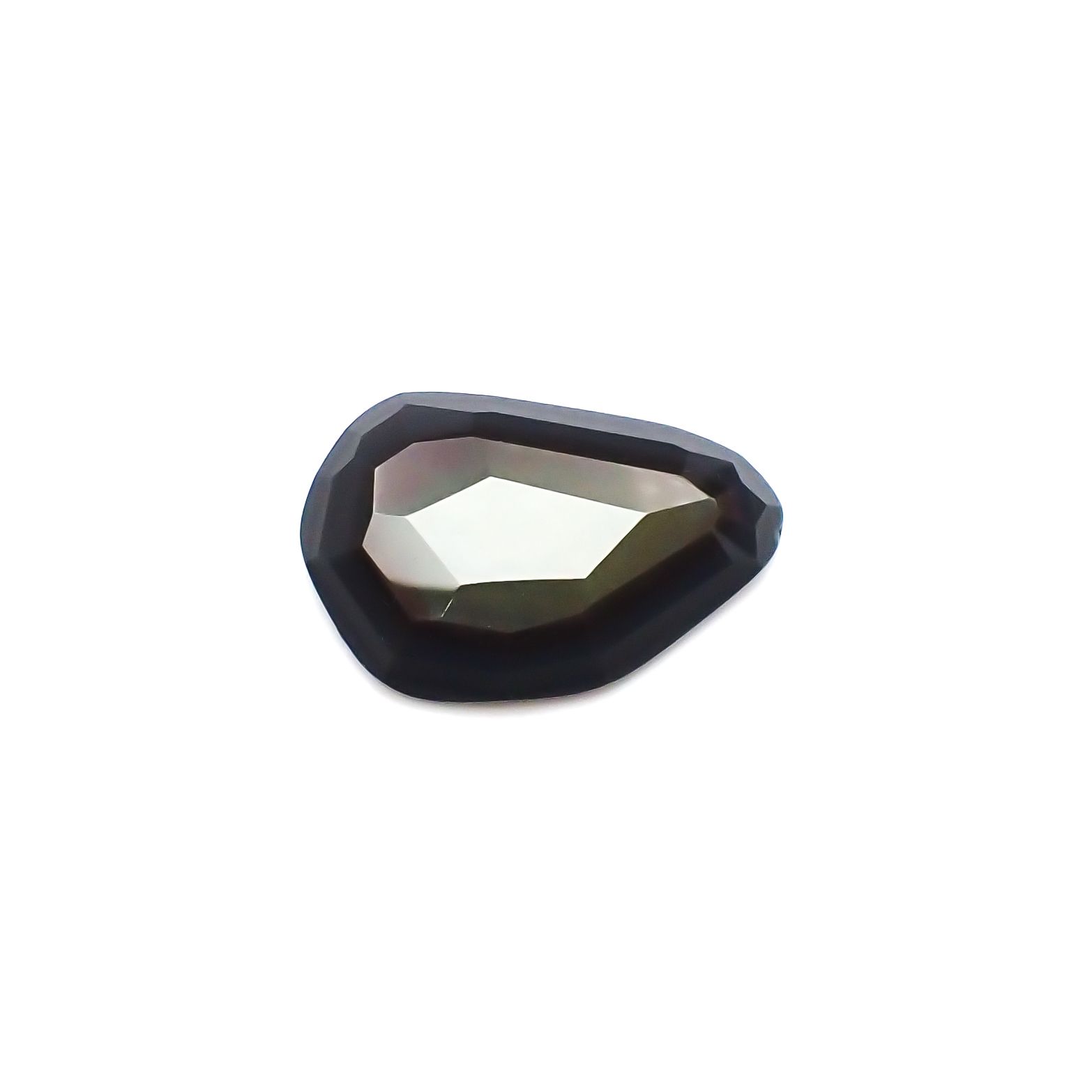 ◇フリーフォーム◇レインボーオブシディアン メキシコ産 30.18ct[230722595]31.2x20.1mm前後