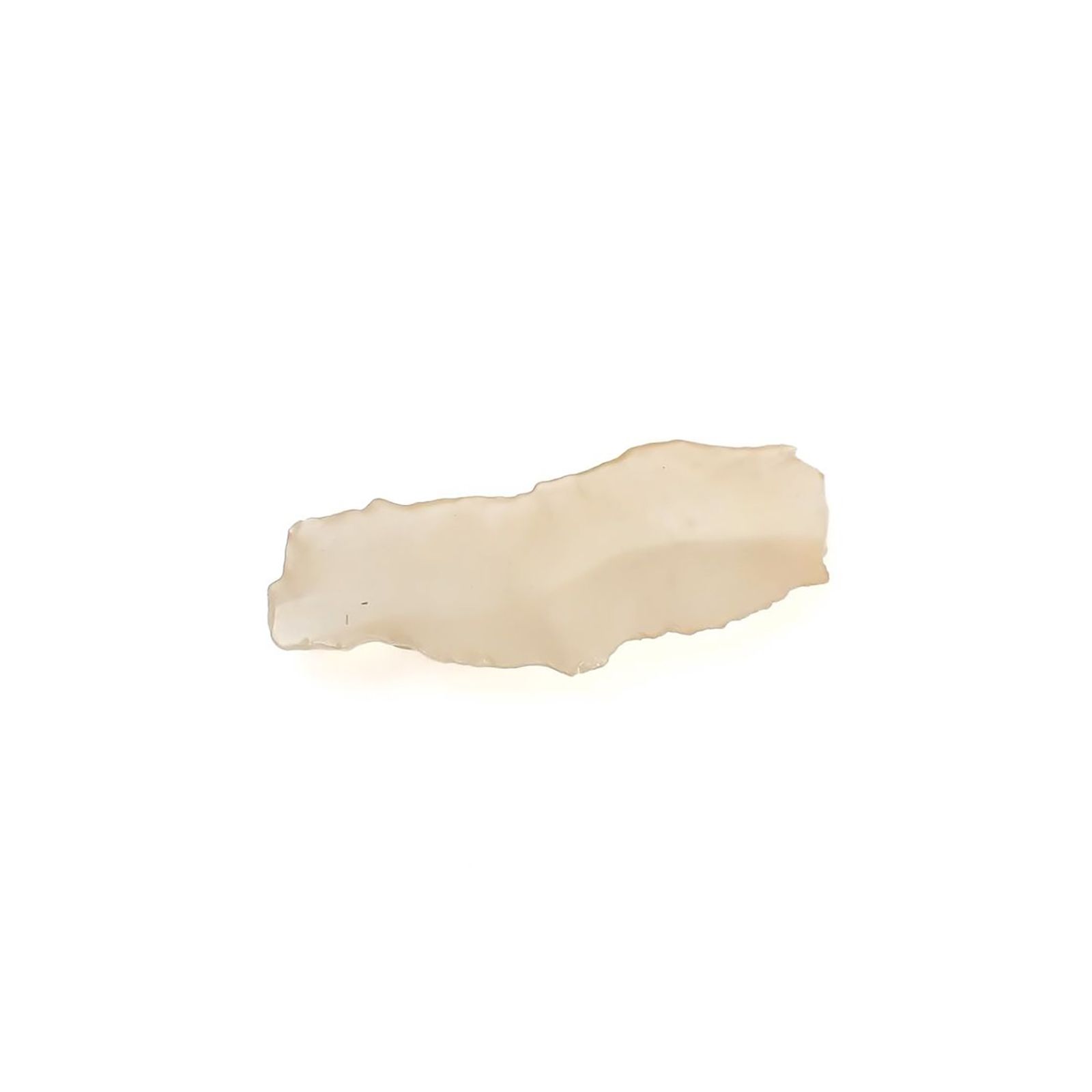 リビアングラス 原石 発見地：エジプト・リビア砂漠 11.26ct / 36.7x16.8mm前後 [260729287]