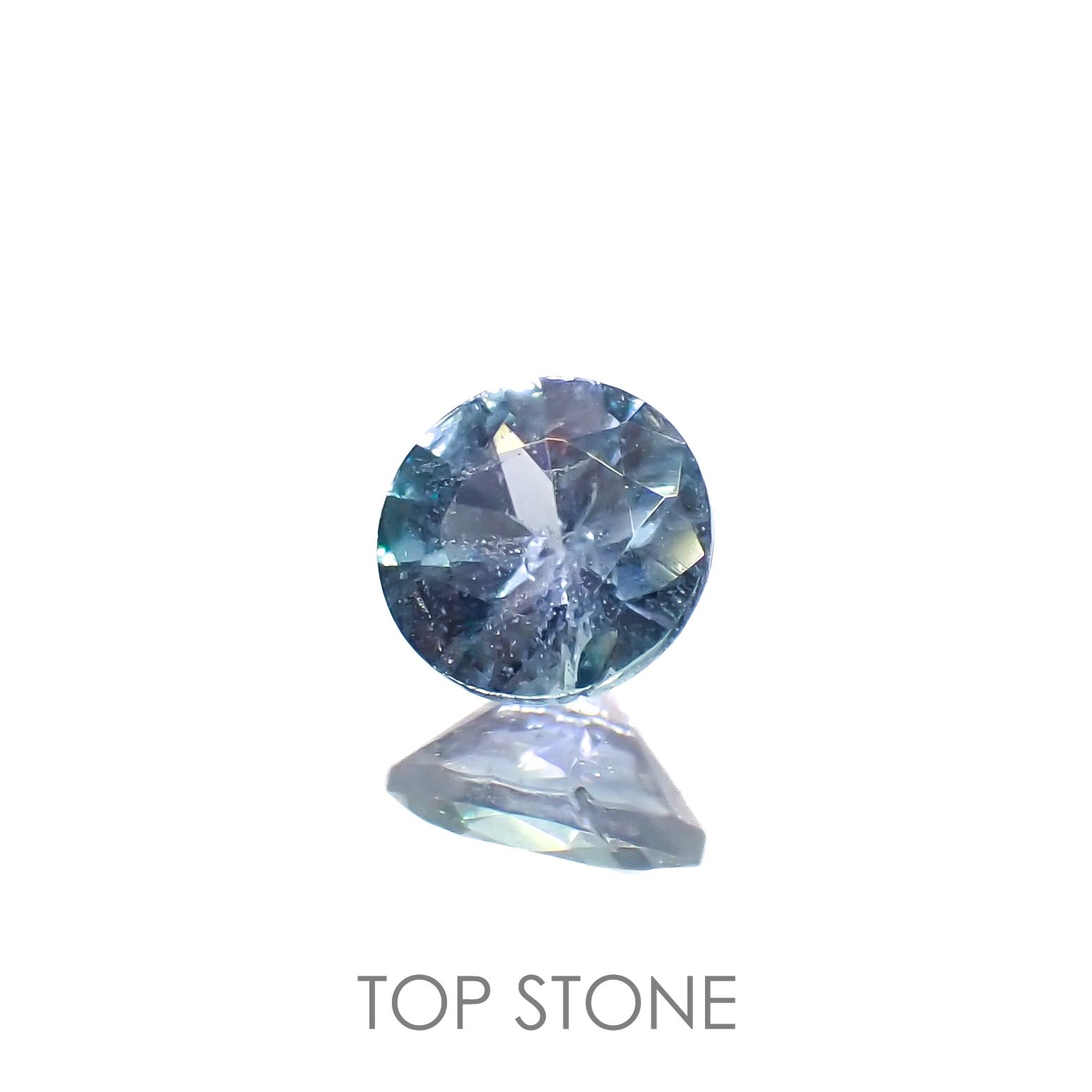ブルーコーネルピン(宝石名コーネルピン)タンザニア産 0.20ct 識別済[221219223]3.8x3.8mm前後