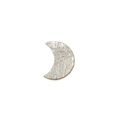 ◇カスタムカット・ムーン◇アルタイ隕石 発見地：中国 0.81ct [250330009]9.9x7.4mm前後