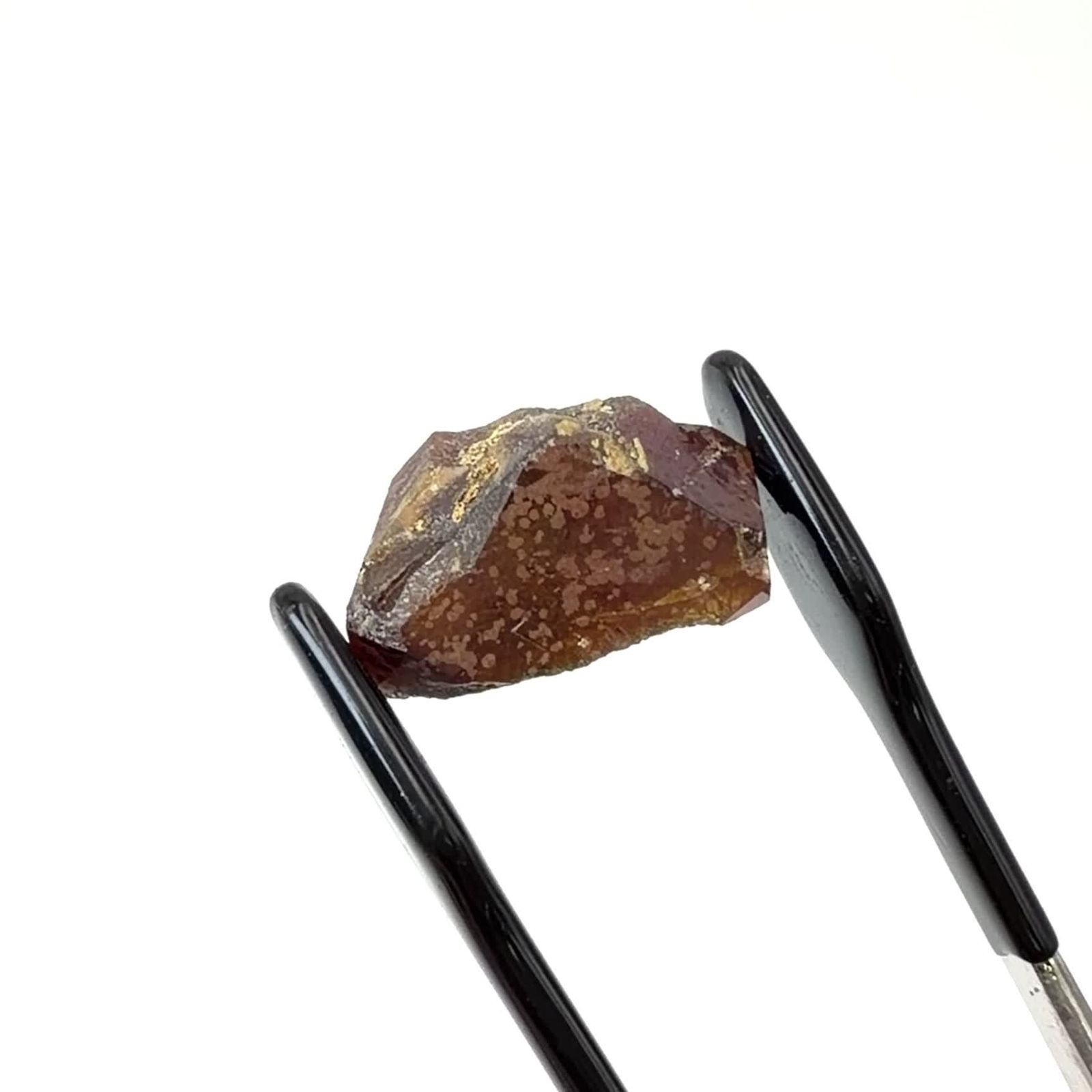 レインボーガーネット原石2個セット 日本・奈良県産 17.47ct(2pcs合計